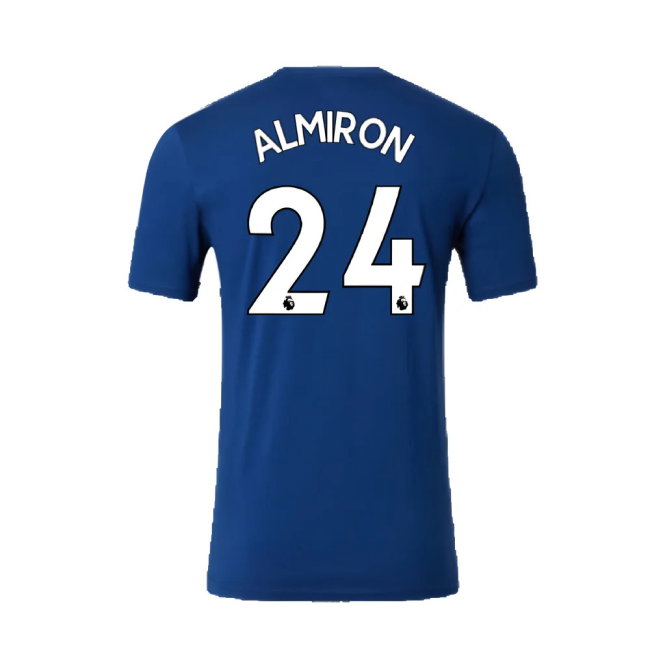 2022-2023 Newcastle Players Travel Tee (Ink Blue) (ALMIRON 24)-SoccerKits Hub | Buy Soccer Jerseys Online